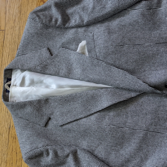 Vintage Wentworth Houndstooth Men's Jacket 42L - Picture 4 of 11